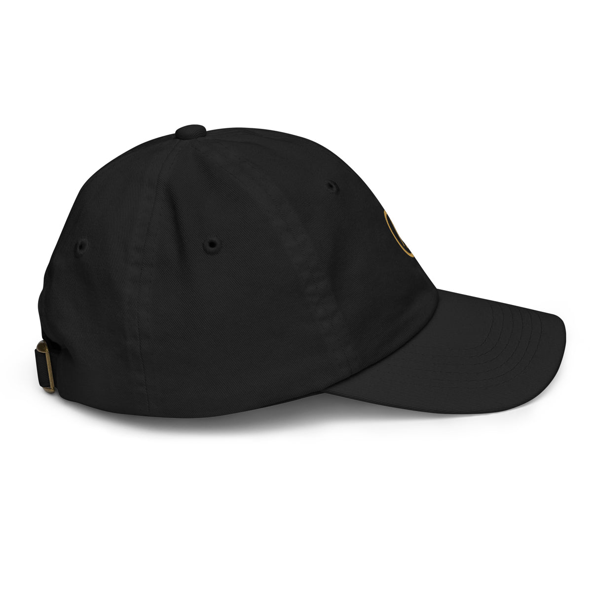 Casquette Enfant African Generation - GA dorée - vue de profil droit - African Generation